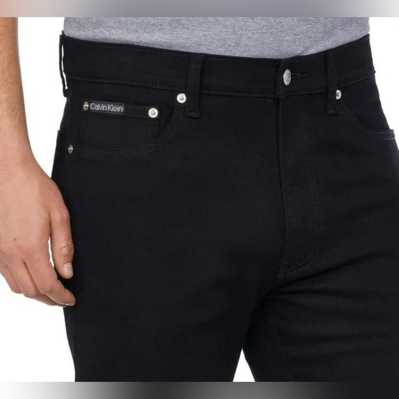 Calvin Klein Jeans Men's Straight Dark Denim - Picture 12 of 12